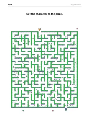 Medium Maze #6 puzzle thumbnail