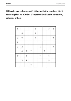 Hard Sudoku #8 puzzle thumbnail