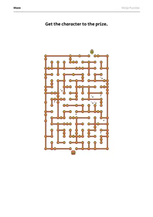 Easy Maze #9 puzzle thumbnail