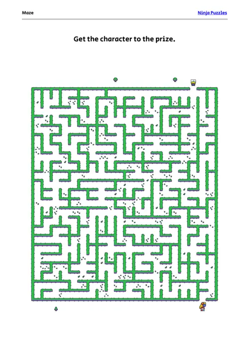 Medium Maze #18 thumbnail