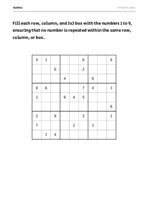 Hard Sudoku #5 puzzle thumbnail