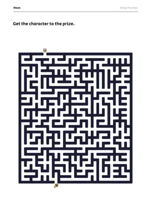 Medium Maze #3 puzzle thumbnail