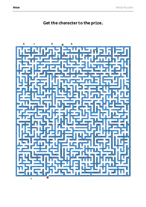 Hard Maze #15 thumbnail