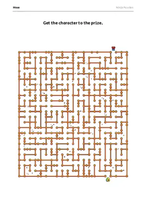 Medium Maze #10 puzzle thumbnail