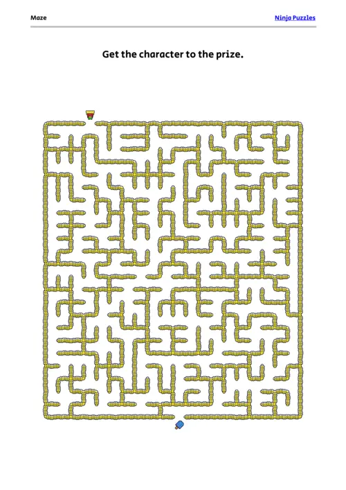 Medium Maze #24 thumbnail