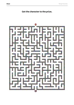 Medium Maze #15 puzzle thumbnail