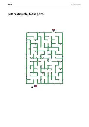 Easy Maze #2 puzzle thumbnail