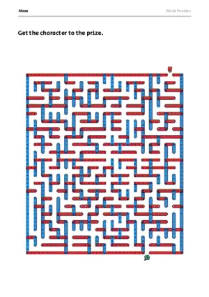 Medium Maze #4 puzzle thumbnail